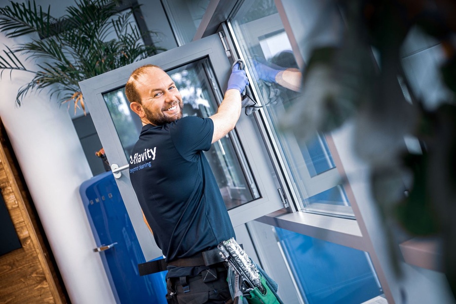 Nachhaltige Gebäudereinigung bei flavity